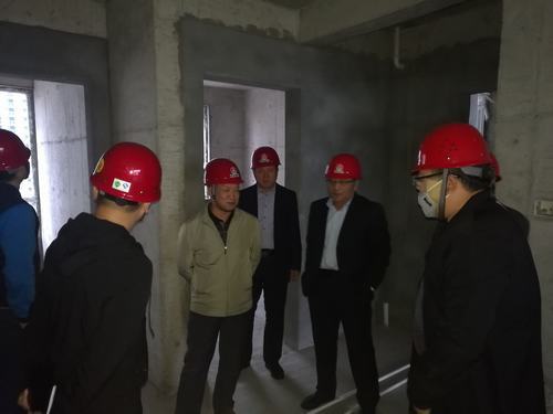 陜煤集團(tuán)、建設(shè)集團(tuán)領(lǐng)導(dǎo)蒞臨渭南分公司檢查指導(dǎo)工作