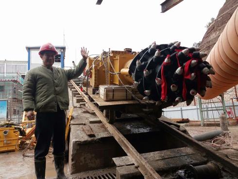 礦建二公司冶坪項目部又一“新成員”進入崗位