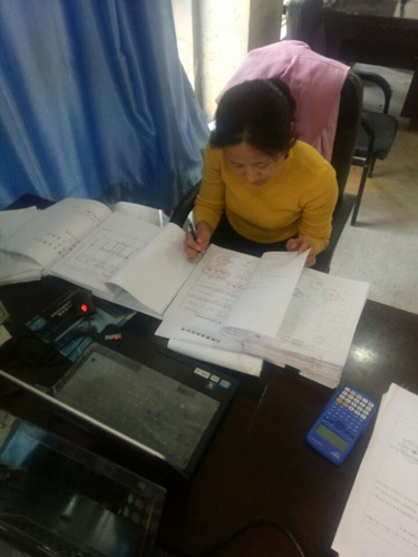 天工公司土建十一部羊頭鎮(zhèn)安置小區(qū)工程決算、資料整編進(jìn)入倒計(jì)時(shí)