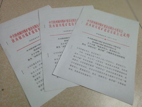 銅煤公司組織開展“增強責(zé)任心，提高執(zhí)行力，我為‘雙特百億’做貢獻(xiàn)”主題教育活動