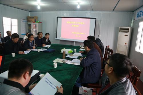 渭南分公司第二項目A11#、A12#樓順利通過 省級綠色施工示范工程驗收