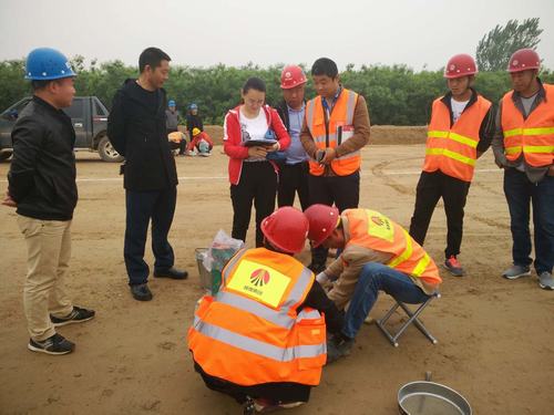 G242大荔縣公路建設(shè)路基工程順利通過市質(zhì)監(jiān)站交工驗收