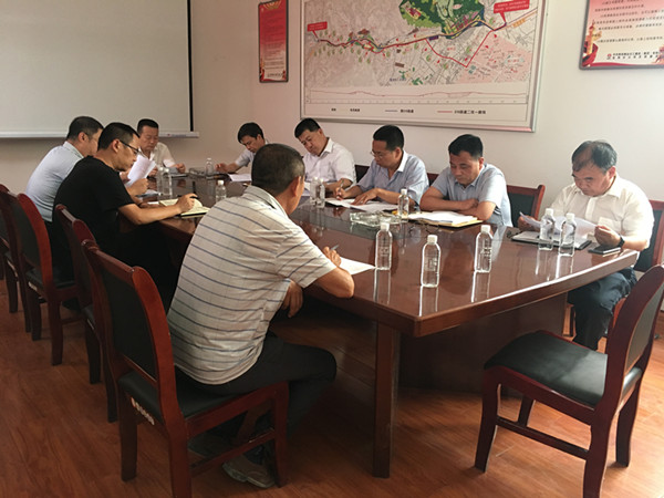 公司領(lǐng)導(dǎo)赴川耀項目檢查指導(dǎo)工作