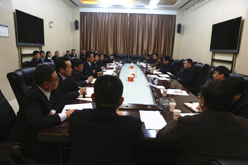 寧興剛對天工公司進行調(diào)研指導