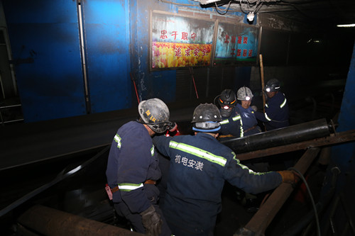 陜煤建設機電安裝公司以施工大干奏響春節(jié)檢修最美旋律