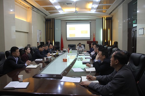 陜西稼軒律師事務(wù)所向陜煤建設(shè)匯報(bào)工作