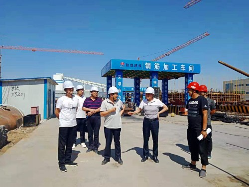 楊讓順深入榆北小保當(dāng)、曹家灘施工現(xiàn)場檢查指導(dǎo)工作