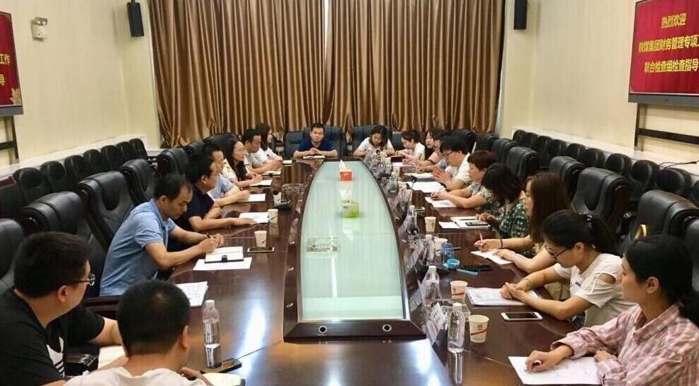 陜煤集團(tuán)蒞臨檢查指導(dǎo)建設(shè)集團(tuán)2019年財務(wù)管理工作