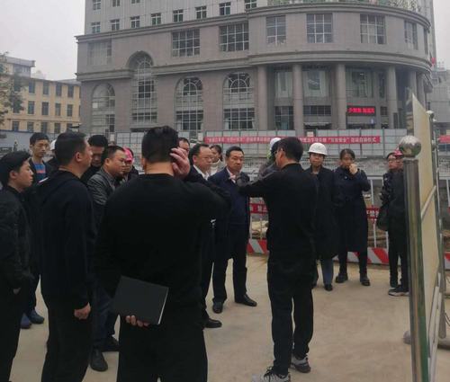 四川省達(dá)州市住建局考察團蒞臨城市停車場BOT項目考察指導(dǎo)工作