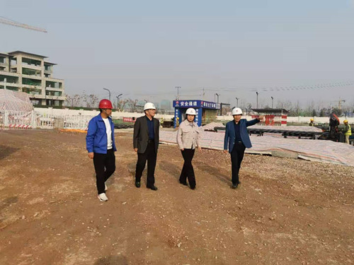 王明智、楊讓順深入空港PPP項目檢查指導工作