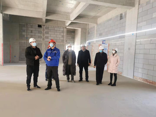 碧桂園陜西圣米蘭實業(yè)公司參觀考察天工公司在建項目