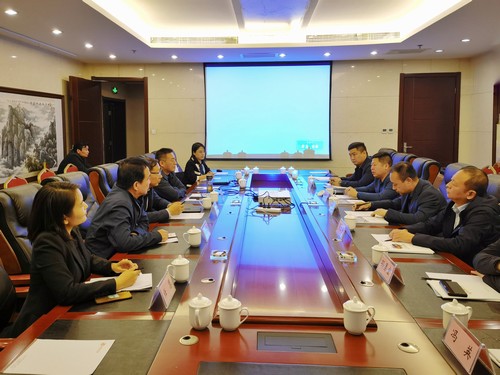 趙敬凱前往陜西府谷機場建設投資有限公司交流洽談