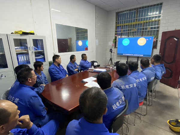 陜煤建設(shè)機(jī)電安裝公司全力以赴保安全，促生產(chǎn)