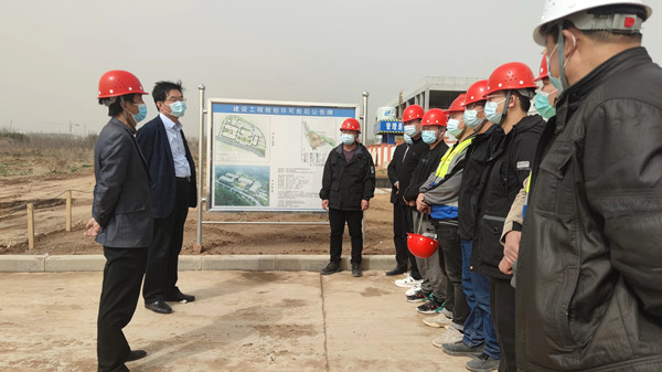 銅川市民政局副局長封長潮一行蒞臨銅川市社會福利精神病院項目指導(dǎo)工作