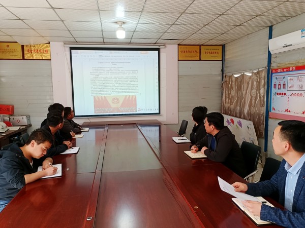 陜煤建設(shè)澄合分公司第十二項目部上緊發(fā)條全面發(fā)力不斷提升黨建引領(lǐng)作用