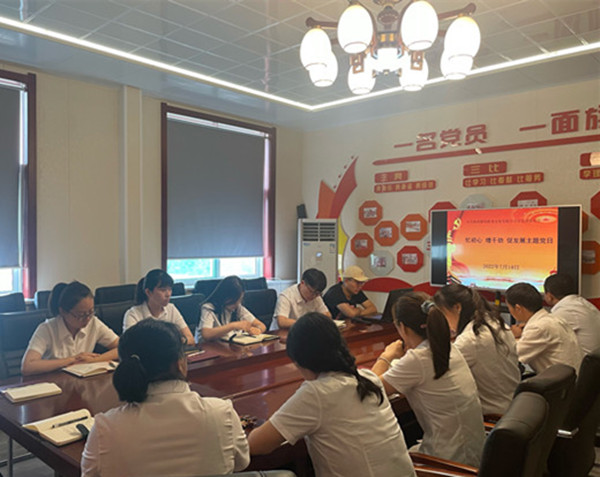 陜煤建設(shè)機(jī)電安裝公司機(jī)關(guān)黨支部開(kāi)展主題黨日活動(dòng)