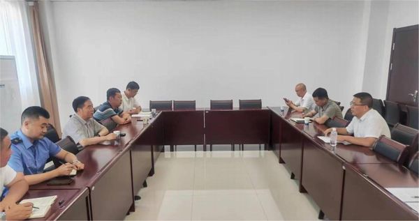 靖神鐵路公司黨委副書記、董事長陳俊濤蒞臨陜煤建設路橋分公司靖神鐵路項目召開項目施工推進會