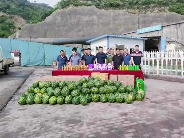 韓城礦業(yè)王峰煤礦領(lǐng)導蒞臨陜煤建設礦建二公司項目部檢查慰問