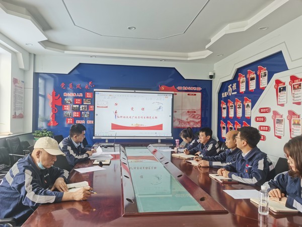 陜煤建設(shè)洗選煤運(yùn)營(yíng)公司紅柳林洗煤廠項(xiàng)目部黨支部： 嚴(yán)把廉潔“總開(kāi)關(guān)”  風(fēng)清氣正迎“雙節(jié)”