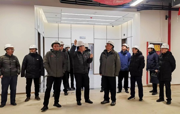 中電科二十所所長一行蒞臨北斗星基增強(qiáng)系統(tǒng)運營服務(wù)中心基地建設(shè)項目觀摩調(diào)研