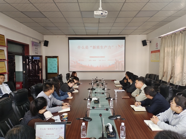 陜煤建設澄合分公司“新質(zhì)生產(chǎn)力”專題黨課引熱議