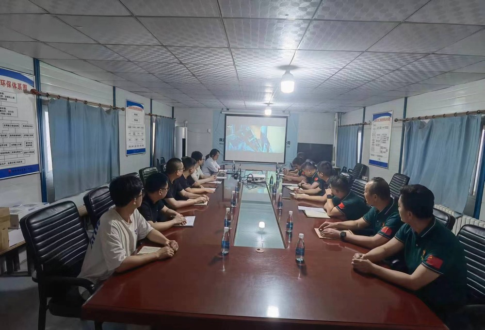 陜煤建設(shè)礦建二公司：開展國防教育 筑牢安全防線