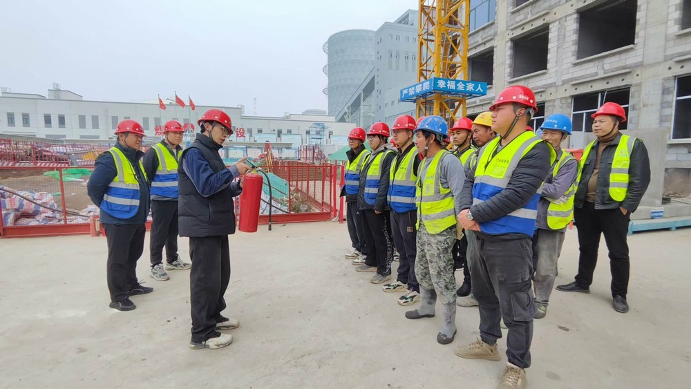 陜煤建設(shè)渭南分公司第七項目部：安全百日行 我們在行動