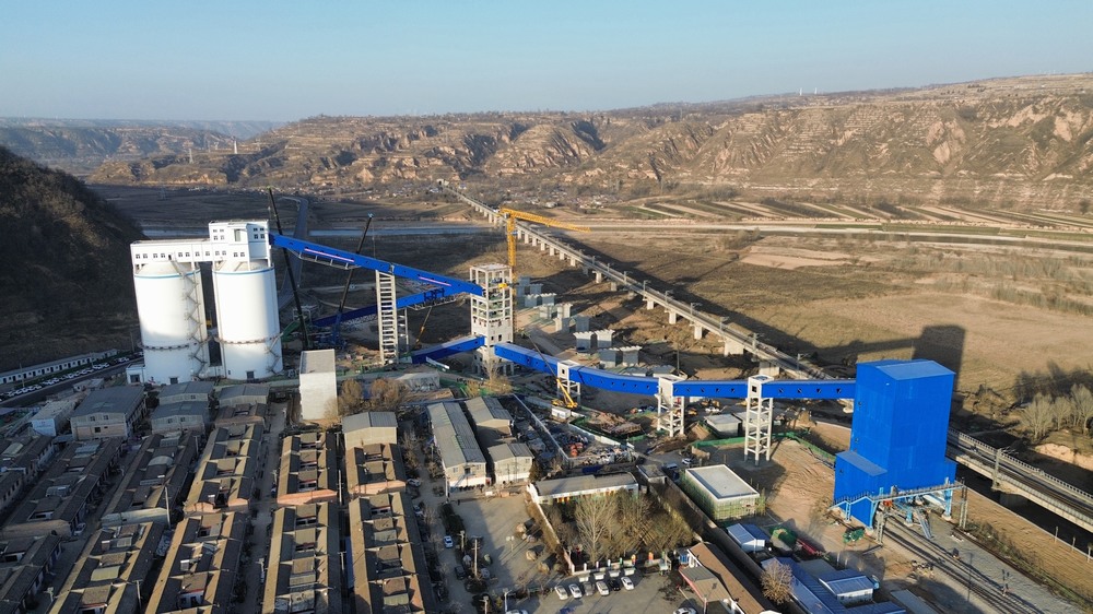 陜煤建設(shè)天工公司土建第九項目部：提前3天，9榀棧橋順利吊裝