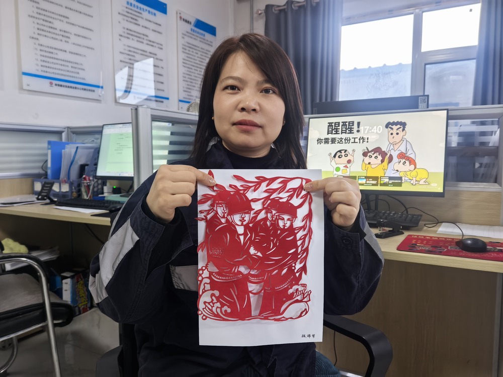 陜煤建設(shè)洗選煤運(yùn)營公司第五項(xiàng)目部：當(dāng)非遺剪紙遇安全生產(chǎn)