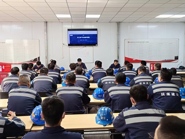 陜煤建設洗選煤運營公司紅柳林洗煤廠項目部：收心歸位拉滿弓 節(jié)后復產(chǎn)勢如虹