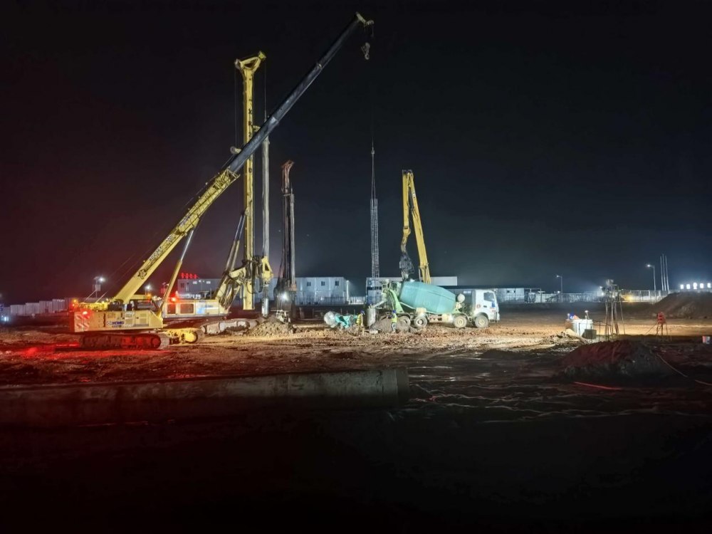 陜煤建設(shè)西北分公司汨羅樁基項目部：晝夜奮戰(zhàn)搶工期，全力以赴抓節(jié)點